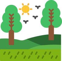 Pathway Flat Icon vector