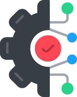 Digital Flat Icon vector