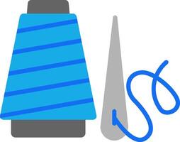 Thread Flat Icon vector