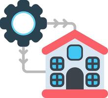 Management Flat Icon vector