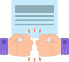 Violence Flat Icon vector