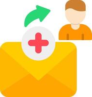 Mail Flat Icon vector