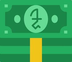 Riel Flat Icon vector