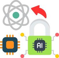 Security Flat Icon vector
