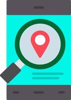 Search Flat Icon vector