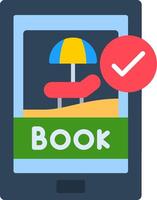 Confrm Flat Icon vector
