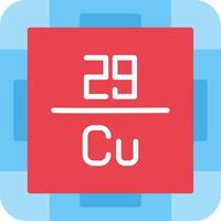 Copper Flat Icon vector