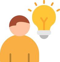Idea Flat Icon vector