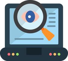 Preview Flat Icon vector
