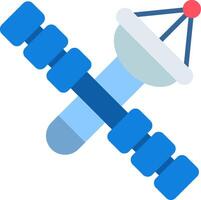 Satellite Flat Icon vector