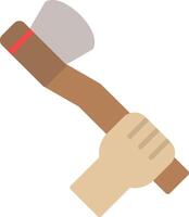 Axe Flat Icon vector