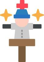 Hand Puppet Flat Icon vector