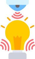 Light Sensor Flat Icon vector