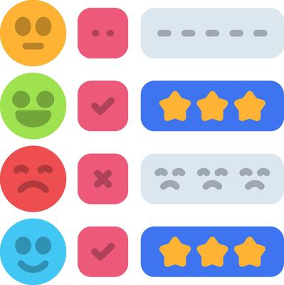 Review Flat Icon