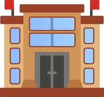 University Flat Icon vector