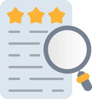 Analysis Flat Icon vector