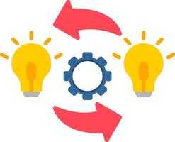 Development Flat Icon vector