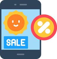 Smartphone Flat Icon vector