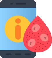 Information Flat Icon vector