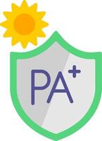 Pa Flat Icon vector