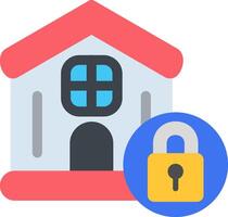 Secure Flat Icon vector
