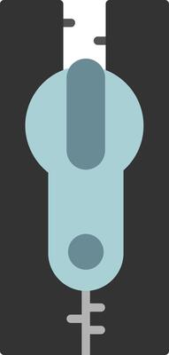 Zipper Flat Icon