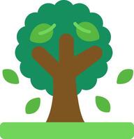 Tree Flat Icon vector