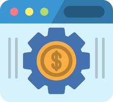 Browser Flat Icon vector
