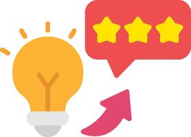 Idea Flat Icon vector