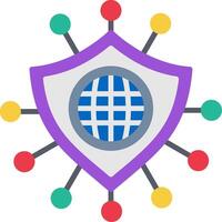 Security Flat Icon vector