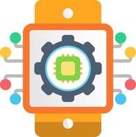 Smartwatch Flat Icon vector