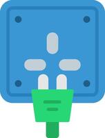 Socket Flat Icon vector