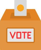 Voting Flat Icon vector