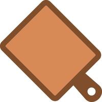 Chopping Board Flat Icon vector
