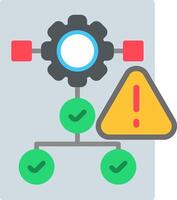 Project Flat Icon vector