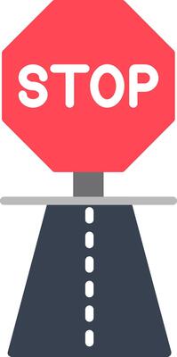 Stop Flat Icon