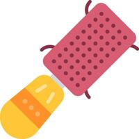 Lint Roller Flat Icon vector