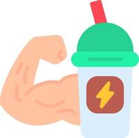 Shake Flat Icon vector