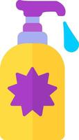 Soap Container Flat Icon vector