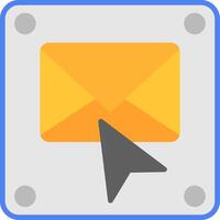 Mail Flat Icon vector