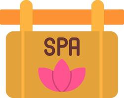 Signboard Flat Icon vector