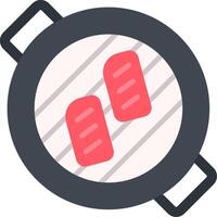 Yakiniku Flat Icon vector