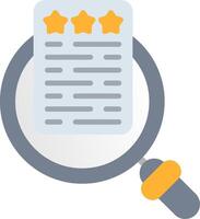 Analysis Flat Icon vector