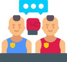 Talk Flat Icon vector