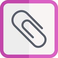 Attachment Flat Icon vector