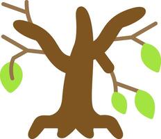 Tree Branch Flat Icon vector