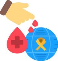World Diabetes Day Flat Icon vector