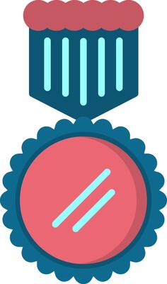 Medal Flat Icon