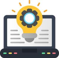 Development Flat Icon vector