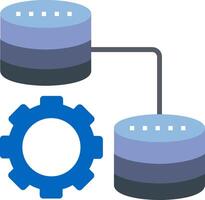 Server Flat Icon vector